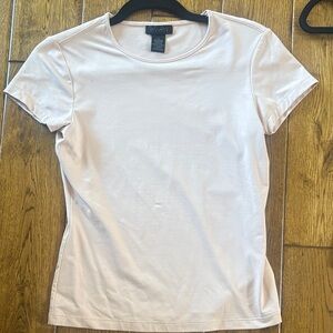 The Limited Pale Pink Short-Sleeve Crewneck Tee